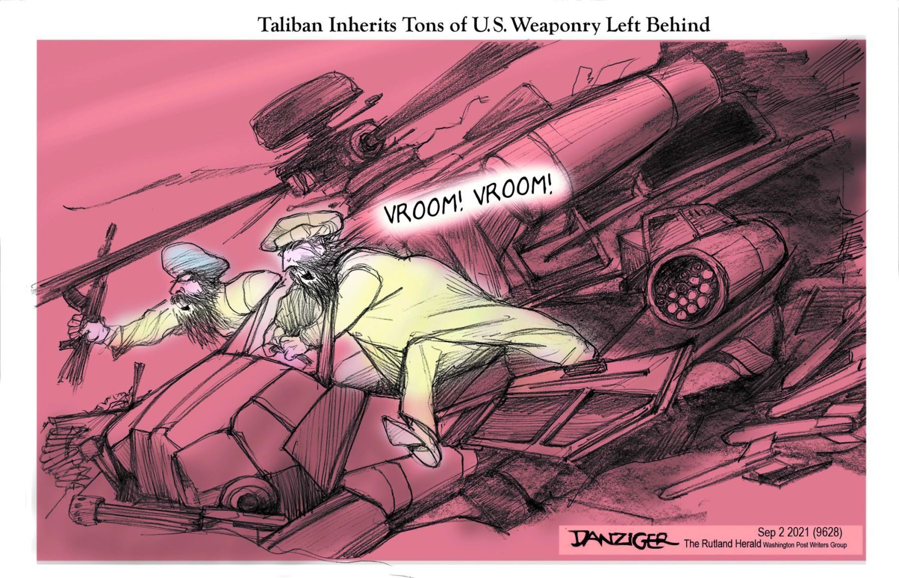 Jeff Danziger cartoon